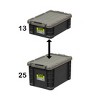 JEJ Astage Shock Resistant Container with Clamp on Steel Roller Buckles Heavy-duty Multipurpose Storage Olive Drab - 4 of 4