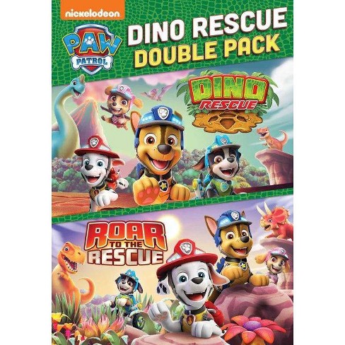 Bekostning massefylde evne Paw Patrol: Dino Rescue Double Pack (dvd)(2099) : Target