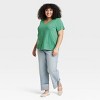 Women's Short Sleeve V-Neck T-Shirt - Ava & Viv™ - 3 of 3