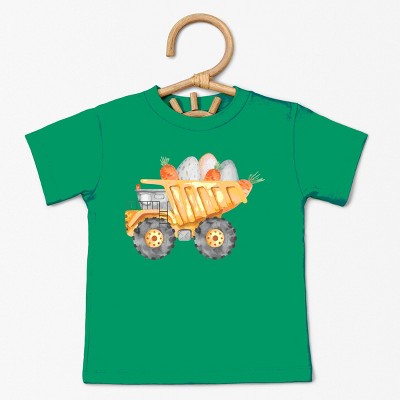 The Juniper Shop Easter Dump Truck Toddler Short Sleeve Tee