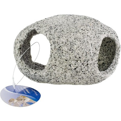 Penn-Plax Deco-Replica Granite Aquarium Ornament Realistic Stone Appearance