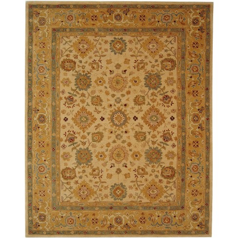9 6 X13 6 Rectangle Area Rug Off White Safavieh Target