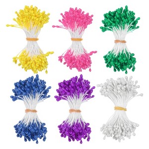 Unique Bargains Rope Resin Multipurpose Use Diy Flower Stamens 2.17 x 0.12 Inch - 1 of 4