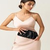Attop Soft Pleated PU Evening Clutch for Weddings, Proms - 3 of 4