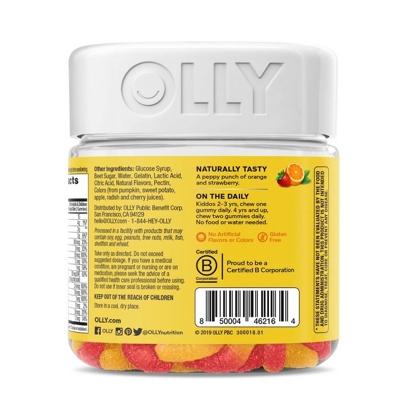 OLLY Kids Multivitamin Gummy Worms - 70ct, 5 of 11
