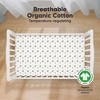 KeaBabies 2pk Soothe Fitted Crib Sheets Neutral, Organic Baby Crib Sheets, Fits Standard Nursery Baby Mattress - 2 of 4