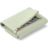Clotth Small Wallets for Women - RFID Blocking PU Leather Trifold Ladies Wallet with Zipper Coin Pocket -Easy-to-Use,for Daily Use,Travel,Work - 2 of 4