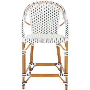 California Counter Stool With Arms - Indoor/Outdoor - PAT7533 - Safavieh - 1 of 4