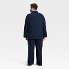 Men's Flannel Pajama Set - Goodfellow & Co™ Black Stripe - 2 of 3