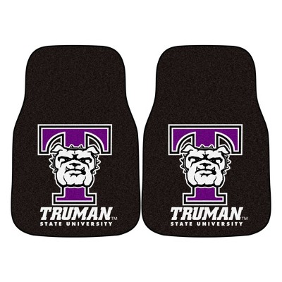 NCAA Truman State University Carpet Car Mat Set - 2pc