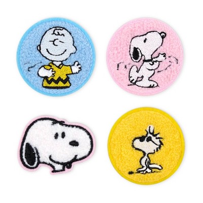 Yoobi 4pk Peanuts Sticker Patches Snoopy Dance
