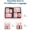 Compression Packing Cubes, 6 Set/4 Set/2 Set Travel Packing Cubes Carry Suitcases, Compression Suitcase Organizers Bag - 3 of 4