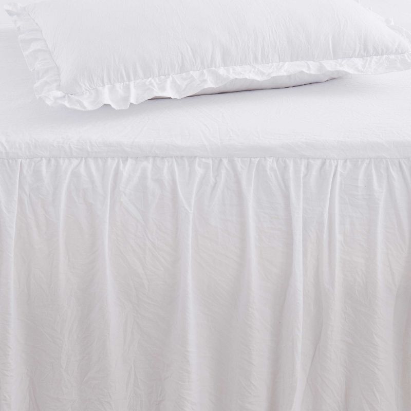Sweet Home Collection | Microfiber Ruffled Bedspread & Sham Set, 4 of 7