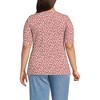 Lands' End Women's Lightweight Jersey Tie Front Top - 2 of 3