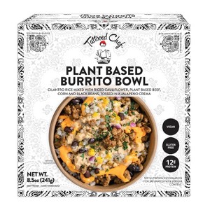 Tattooed Chef Frozen Burrito Bowl - 8.5oz - 1 of 4