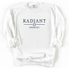 Simply Sage Market S.W.Smiley Embroidered Radiant Smiley Outline Garment Dyed Sweatshirt - 2 of 4