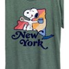 Women's - Peanuts - New York Snoopy Short Sleeve Graphic T-Shirt - 2 of 4