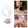 Unique Bargains Flowers Bandages Choker Necklace 1 Pc - 3 of 4