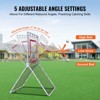 VEVOR Baseball And Softball Rebounder Net, 3.5 x 6 ft PitchBack Baseball Pitching Nest, Softball Pitchback Net, Fielding Trainer, Bounce Back Net - 4 of 4
