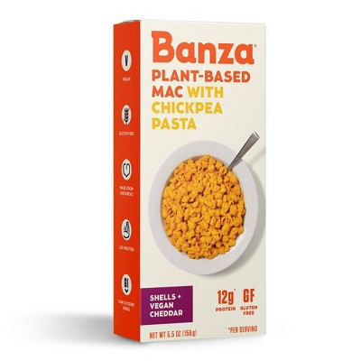 Banza Gluten Free Chickpea Shells and Vegan Cheddar - 5.5oz