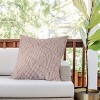 Deny Designs Marta Barragan Camarasa Retro Lines Square Outdoor Throw Pillow Beige - 2 of 4