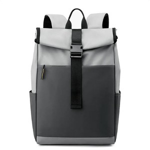 Wikineon Casual Fashion Backpack For Men Women New Laptop Backpack Oxford Cloth Waterproof Short Distance Travel Backpack Men Black - 1 of 3