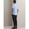 INSPIRE CHIC Men's Cotton Short Sleeve Formal Button Down Regular Fit Plaid Dress Shirts - 3 of 4