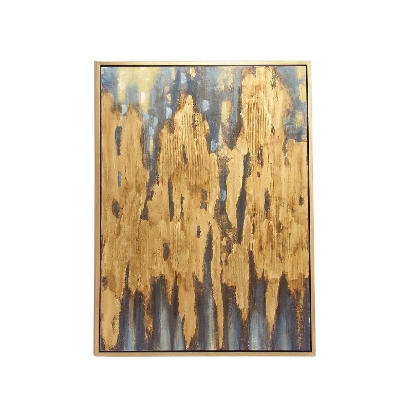 Canvas Abstract Framed Wall Art with Gold Frame Brown - Olivia &#38; May, 2 of 16