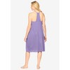 Dreams & Co. Plus Size Breezy Eyelet Short Nightgown - 3 of 4