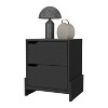 Vynxaria Ralston 2-Drawer Nightstand - Spacious Storage, Generous Top Surface, Sturdy Manufactured Wood Construction - 2 of 4