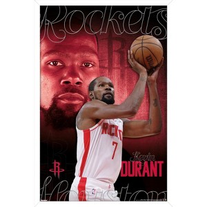 Trends International NBA Houston Rockets - Kevin Durant 25 Framed Wall Poster Prints - 1 of 4