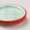 20ct 8.5" Stripe & Plaid Paper Plates - Hearth & Hand™ with Magnolia - 3 of 3