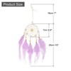 Unique Bargains Small Handmade Macrame Dream Catchers for Home Decoration 2 Pcs - 2 of 4