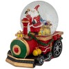 Northlight Santa Claus Musical Train Christmas Snow Globe - 6" - 3 of 4