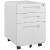Metal Storage Cabinet with Locking Doors Adjustable Shelf,Folding Filing Storage Cabinet,Locker Cabinet for Home Office,School-The Pop Home - 2 of 4