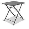 HomeStock Flint Indoor/Outdoor Steel side table with powder-coating finish - 2 of 2