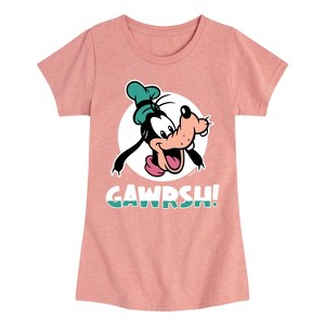 Girls' - Disney - Goofy Gawrsh Fitted Short Sleeve Graphic T-Shirt - 1 of 4