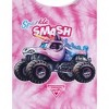 Monster Jam Sparkle Smash Girls UPF 50+ One Piece Bathing Suit Toddler - 2 of 4