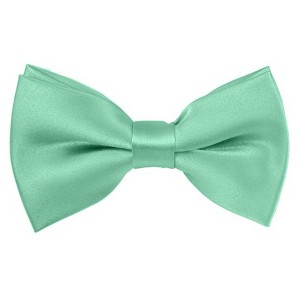 Men's Solid Color 2.5 W And 4.5 L Inch Pre-Tied adjustable Bow Ties - 1 of 3