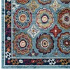 Modway Entourage Odile Distressed Floral Moroccan Trellis 8x10 Area Rug - 2 of 4