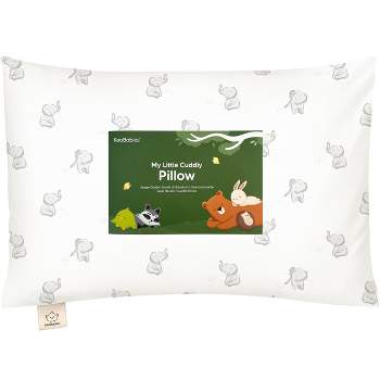 KeaBabies Cuddly Toddler Pillow with Pillowcase, 13X18 Kids Pillow for Sleeping, Small Travel Pillows, Nursery Pillow
