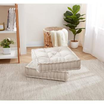 SHAGGY Floor Cushion EXTRA LARGE Size Sitting Soft Floor 