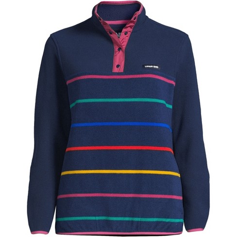 Heritage fleece discount snap neck pullover