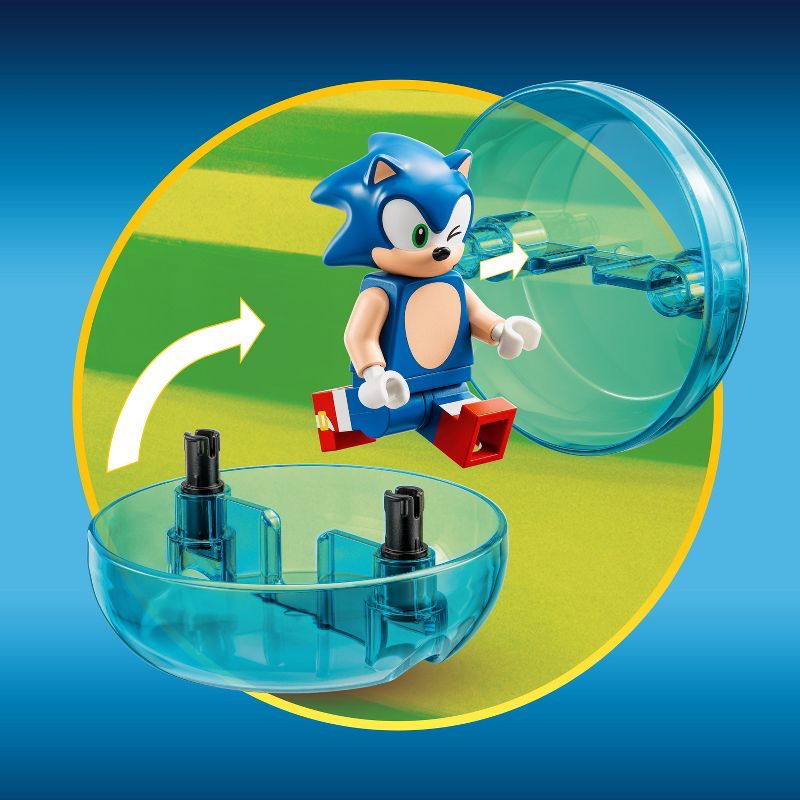 LEGO Sonic the Hedgehog Sonic vs. Dr. Eggman&#39;s Death Egg Robot Toy 76993, 4 of 10