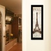"Paris Panel" by Cloverfield & Co, Ready to Hang Framed Print, Black Frame - 2 of 4