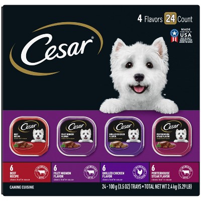 Cesar Classic Loaf In Sauce Adult Wet Dog Food - 3.5oz/24ct