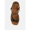 Sephone Woven Square Toe Wedges Sandals Women - 4 of 4