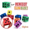 Playbees Big Foam Dice Set 36 Pack ideal for Kids - image 3 of 4