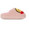 Kensie Slippers for Girls Smiley Face Slipper Shoes for Kids - Cute Slipper with Smile and Love Face Patch for Little Kid/Big Kid - 2 of 4