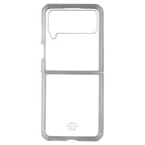 ITSKINS Hybrid_R Case for Samsung Galaxy Z Flip4 - Clear - 1 of 1